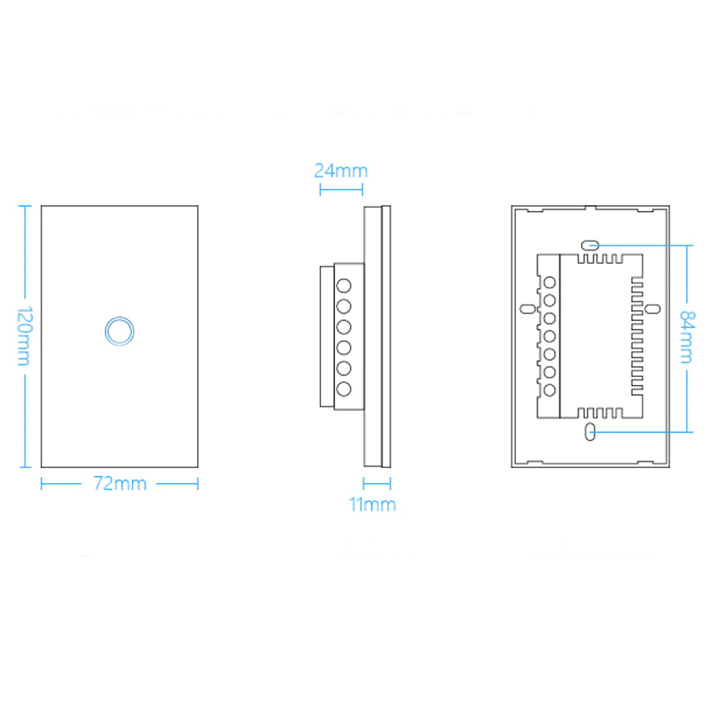 Wireless 2 shop way light switch