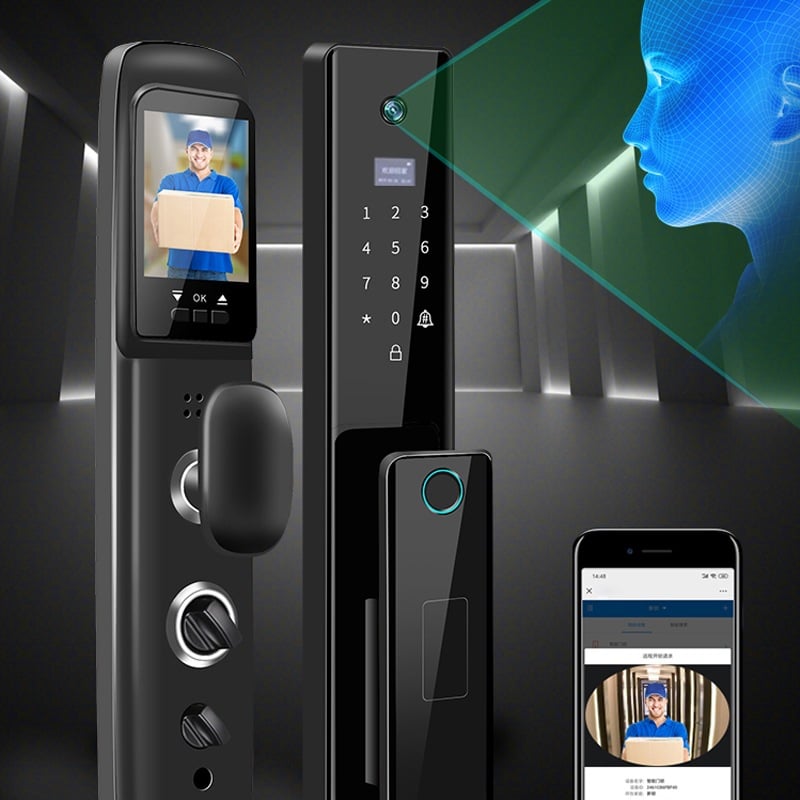 Door Lock with video doorbell 7 IN 1 Premium fully automatic