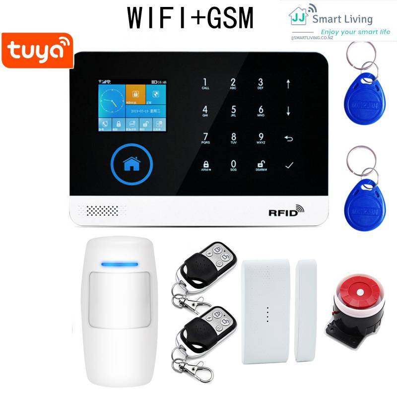 Smart Wifi Alarm System Tuya Home Automation